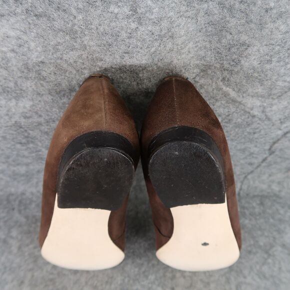 Naturalizer Shoes Womens 7 Loafer Flats Fashion Classic Career Cap Toe Leather - Picture 14 of 16